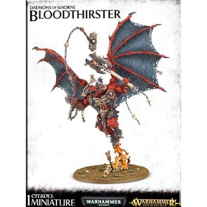 DAEMONS OF KHORNE BLOODTHIRSTER (97-27) DAEMONS OF KHORNE BLOODTHIRSTER (97-27)