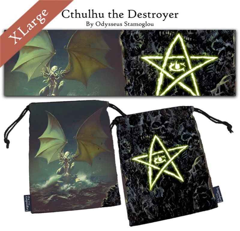Legendary Dice Bag XL: Cthulhu the Destroyer