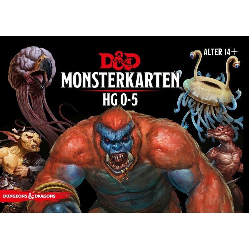 Dungeons & Dragons Monsterkarten 0-5 Dungeons & Dragons Monsterkarten 0-5