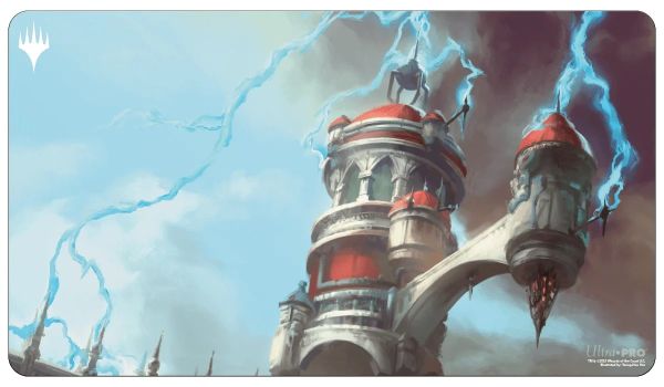 Ravnica Remastered Playmat from the Izzet League - Steam Vents