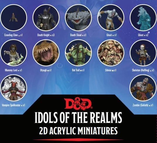 Dungeons and Dragons: Idols of the Realms - Boneyard 2D Set 1