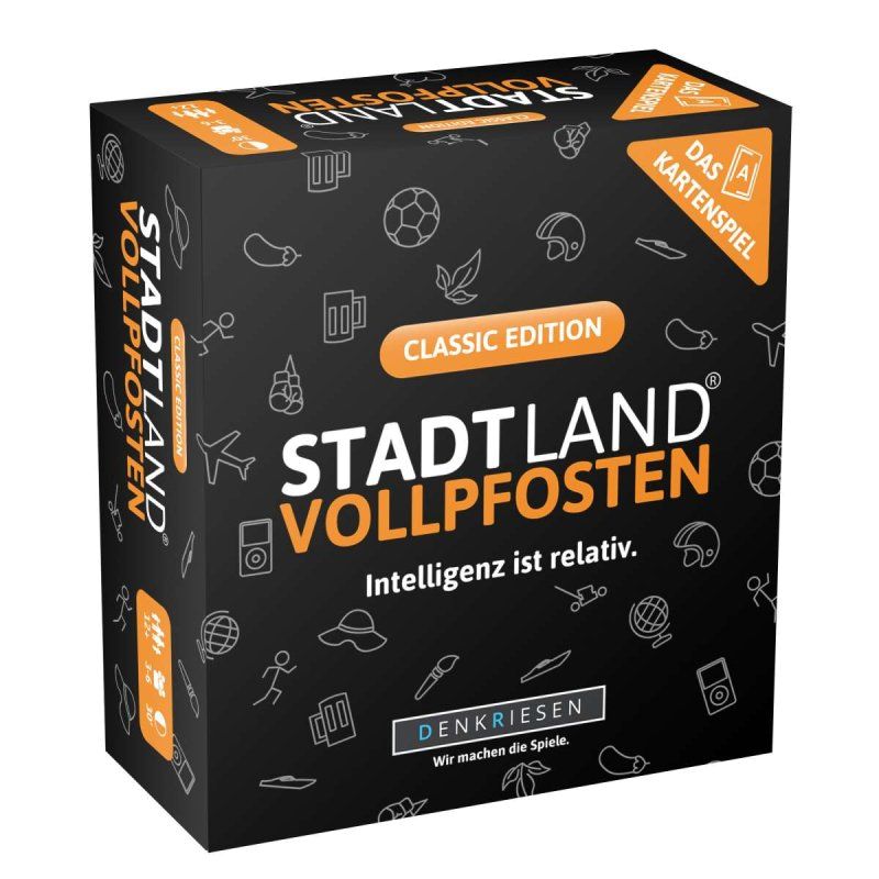 STADT LAND VOLLPFOSTEN: Das Kartenspiel - Classic Edition STADT LAND VOLLPFOSTEN: Das Kartenspiel - Classic Edition