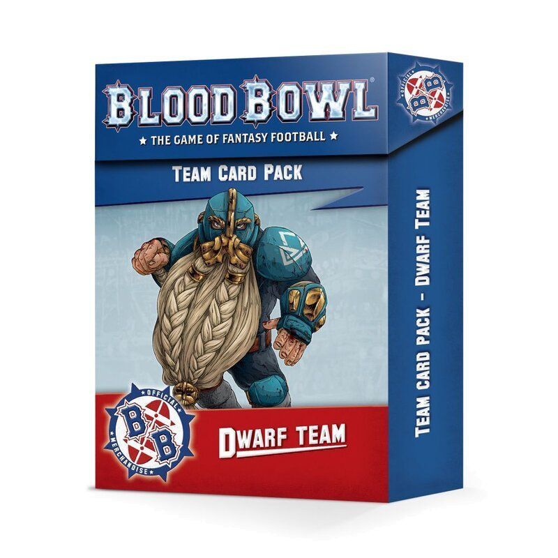 BLOOD BOWL: DWARF TEAM CARD PACK (200-45)