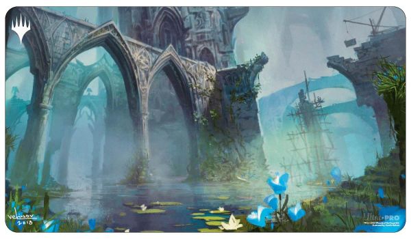 Ravnica Remastered Playmat from the House Dimir - Watery Grave