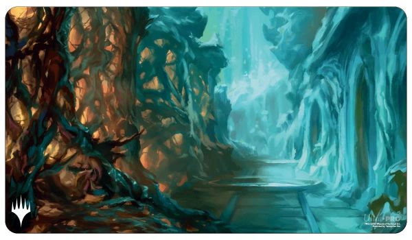 Ravnica Remastered Playmat from the Simic Combine - Breeding Pool