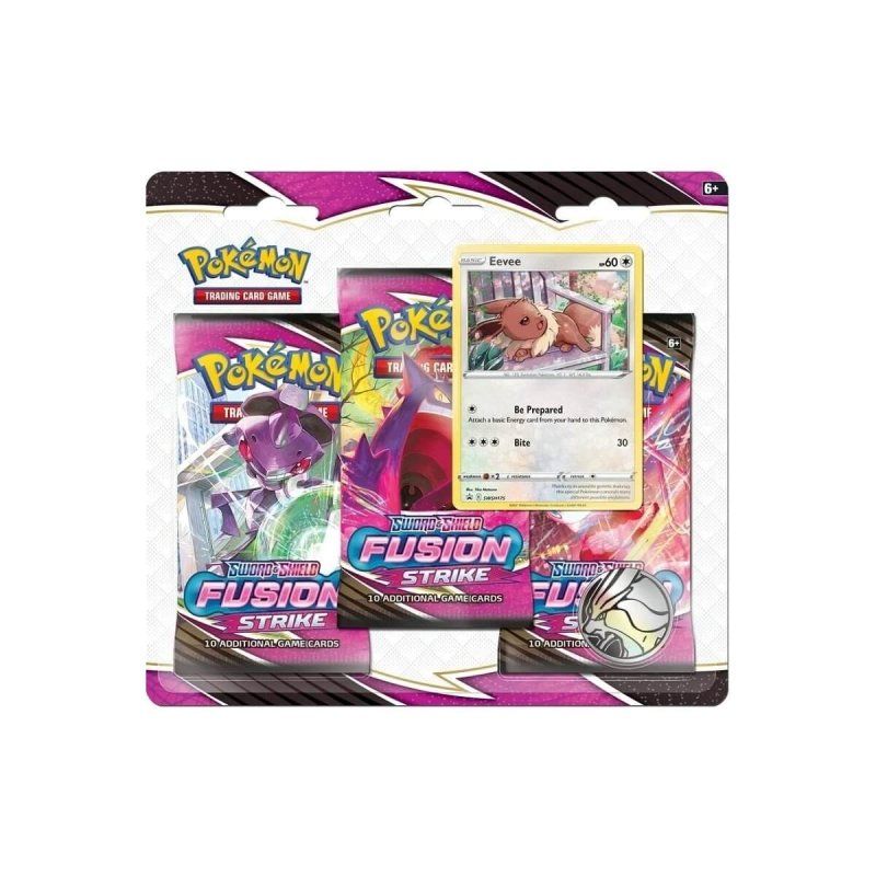 Fusion Strike 3-Booster Blister Eevee (ENG)