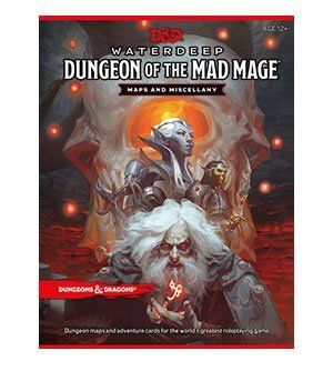 Dungeons & Dragons RPG Waterdeep Dungeon of the Mad Mage Maps & Miscellany englisch