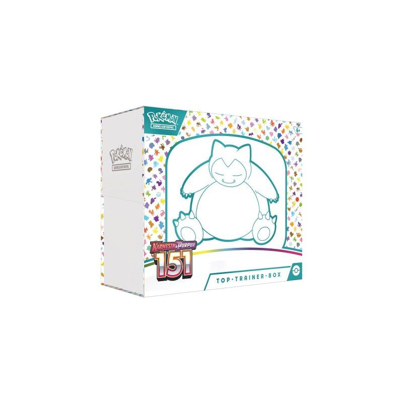 Pokemon Karmesin & Purpur 151: Top Trainer Box Relaxo (DEU) Pokemon Karmesin & Purpur 151: Top Trainer Box Relaxo (DEU)