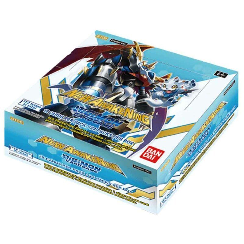 Digimon Card Game: New Hero Booster Display BT08 (ENG)