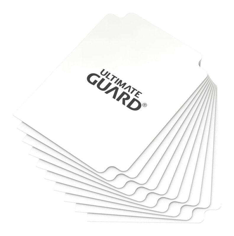 Card Dividers Standard Size White