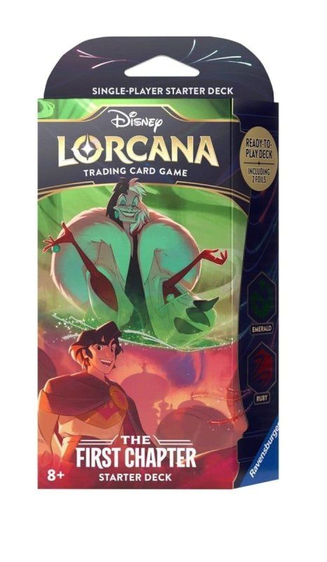 Lorcana - The First Chapter - Emerald Ruby Starter Deck (ENG) Lorcana - The First Chapter - Emerald Ruby Starter Deck (ENG)
