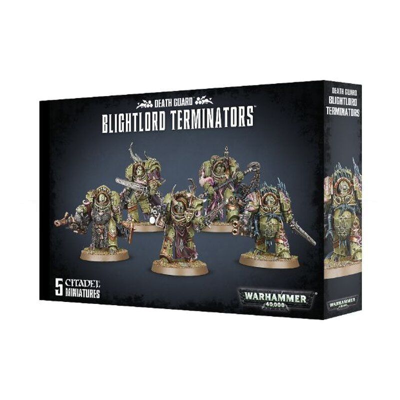 DEATH GUARD BLIGHTLORD TERMINATORS (43-51)