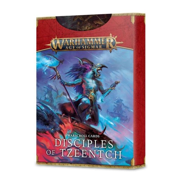 WARSCROLL CARDS: DISCIPLES OF TZEENTCH (DEU) (83-46)