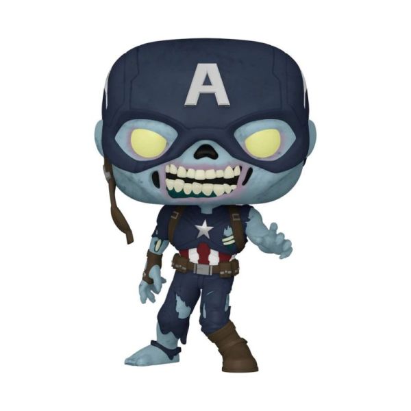What If...? POP! Animation Vinyl Figur Zombie Captain America Exclusive 9