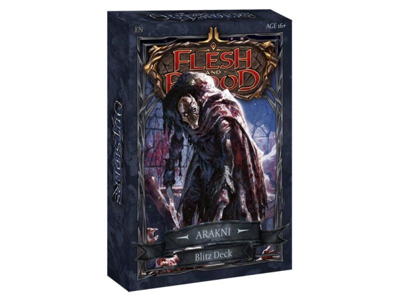 FLESH & BLOOD - OUTSIDERS ARAKNI BLITZ DECK (DEU) FLESH & BLOOD - OUTSIDERS ARAKNI BLITZ DECK (DEU)