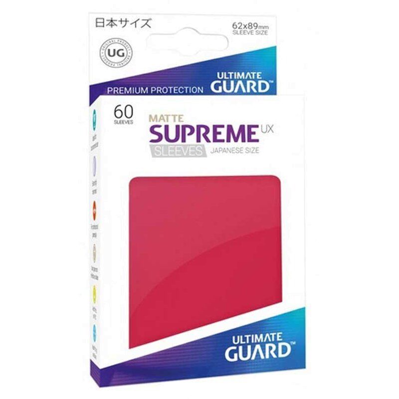 Supreme UX Sleeves Japanische Größe Matte Red (60)