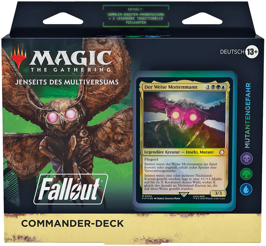 Fallout - Commander Deck Mutantengefahr (DEU) Fallout - Commander Deck Mutantengefahr (DEU)