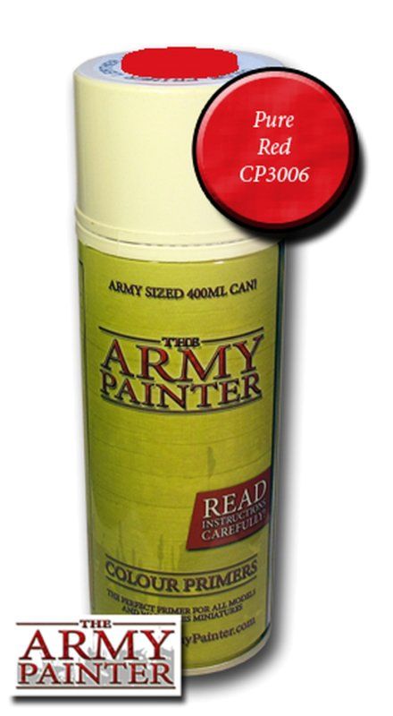 Army Painter Primer: Pure Red Spray
