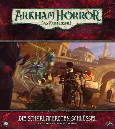 Arkham Horror: Das Kartenspiel – Die scharlachroten Schlüssel (Kampagnen-Erweiterung)