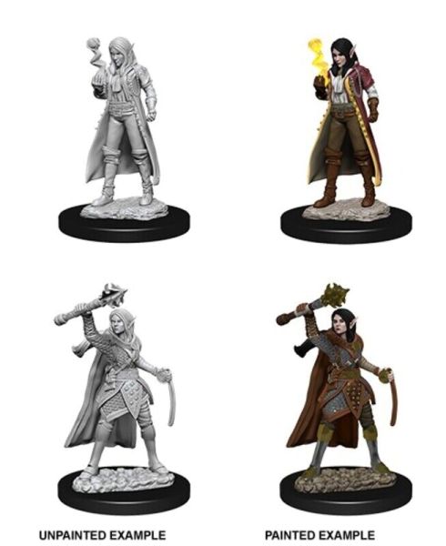 Dungeons and Dragons: Nolzur's Marvelous Miniatures - Elf Female Cleric