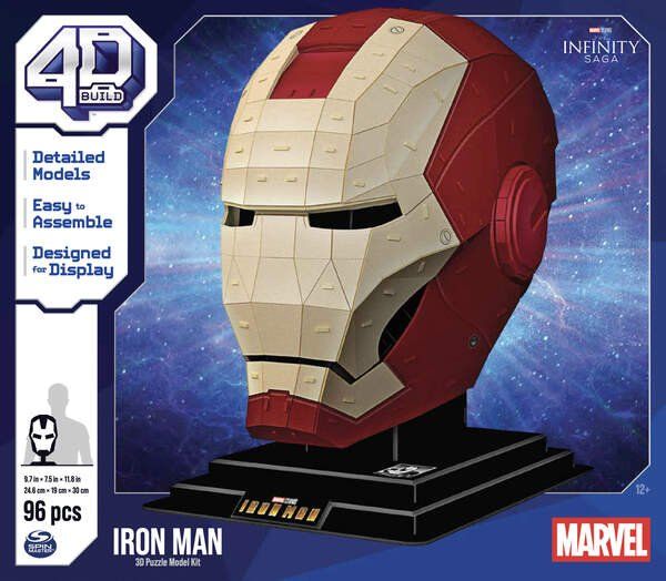 4D Build Marvel - Iron Man Helm