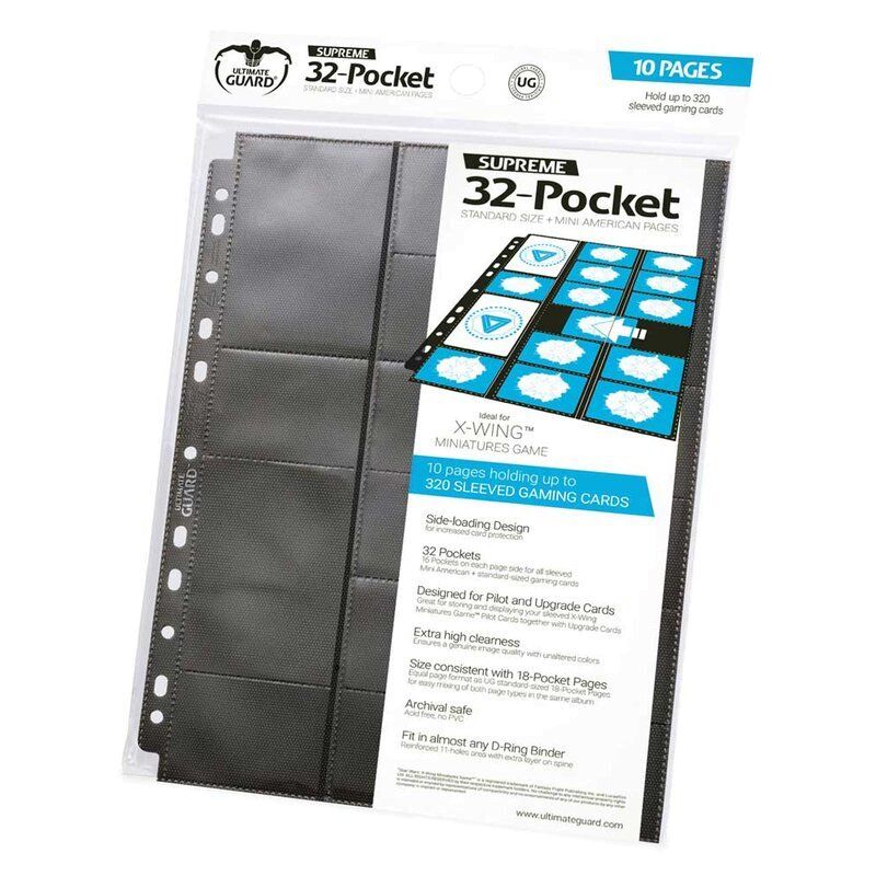 32-Pocket Page Standard + Mini Schwarz