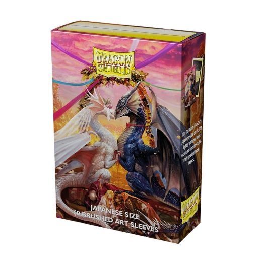 Jap Size Brushed Art Sleeves Valentine Dragons 2023