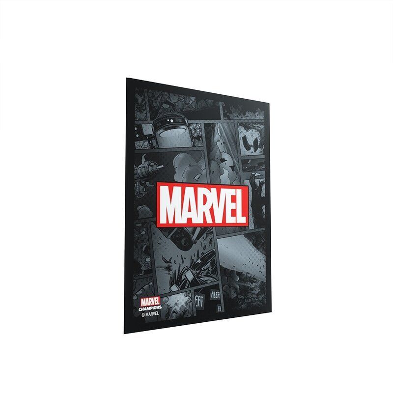 Marvel Champions Art Sleeves Marvel Black (50+1 Sleeves) Marvel Champions Art Sleeves Marvel Black (50+1 Sleeves)
