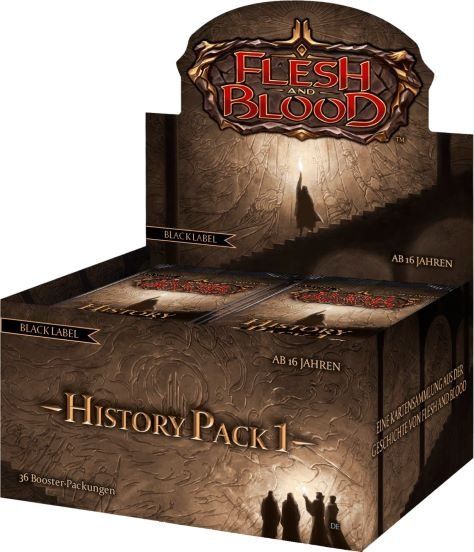 Flesh & Blood TCG - History Pack 1. Display (DEU)