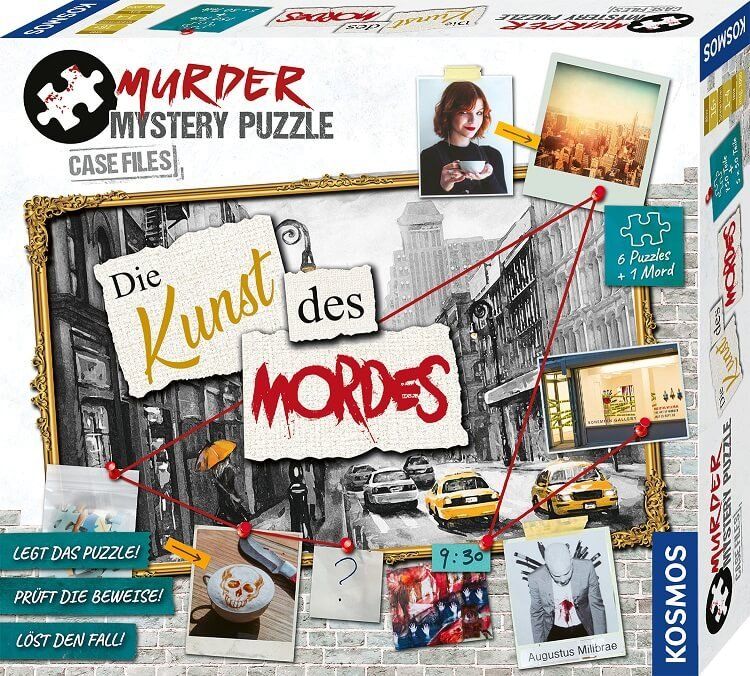 Murder Mystery Puzzle - Die Kunst des Mordes (1000 Teile)