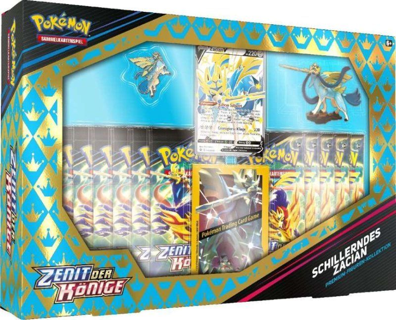 Pokemon Schillerndes Zacian Premium Figuren Kollektion (DEU) Pokemon Schillerndes Zacian Premium Figuren Kollektion (DEU)