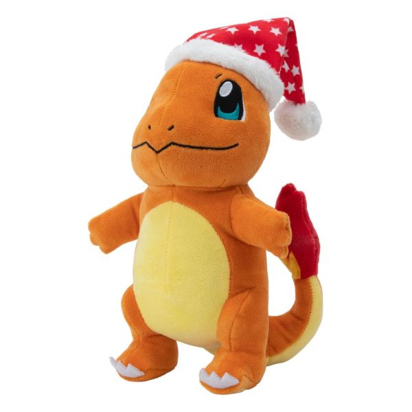 Pokemon - Glumanda mit Weihnachtsmütze 20 cm Plush