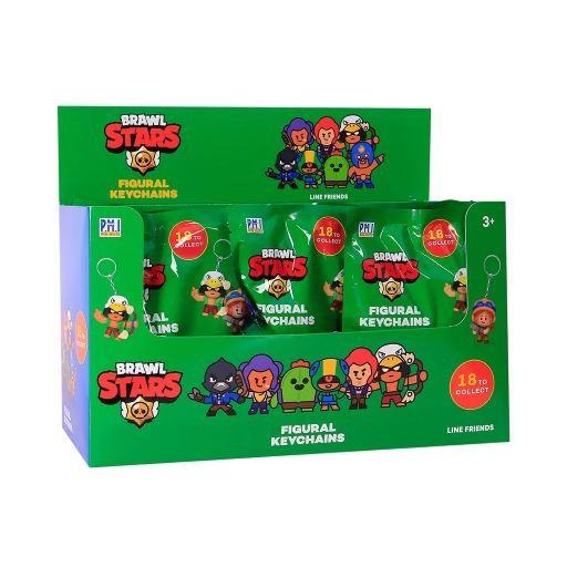 Brawl Stars 1 Figuren-Schlüsselanhänger Überraschungsbeutel (Serie 1) Brawl Stars 1 Figuren-Schlüsselanhänger Überraschungsbeutel (Serie 1)