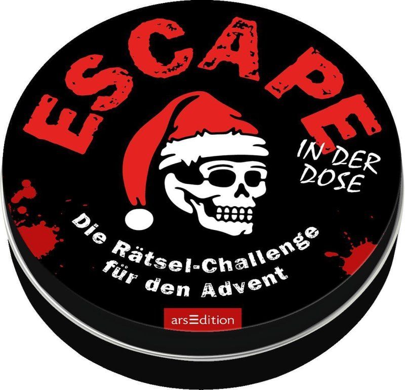 Escape in der Dose: Rätsel-Challenge für den Advent (Dose)