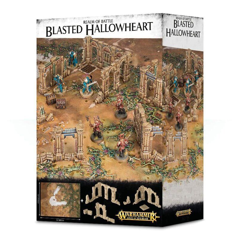 REALM OF BATTLE: BLASTED HALLOWHEART (64-66)
