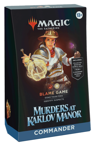 Murders at Karlov Manor - Commander Deck Blame Game (ENG)