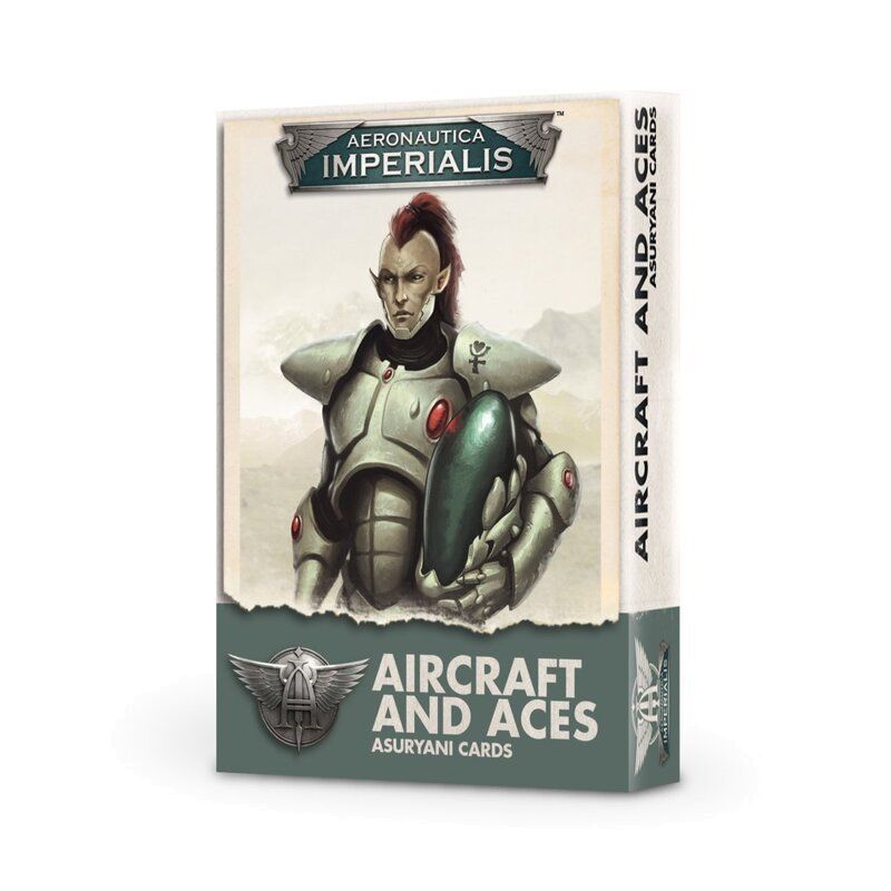 Aeronautica Imperialis: Asuryani Aircraft & Aces Card Pack (500-25) (ENG)